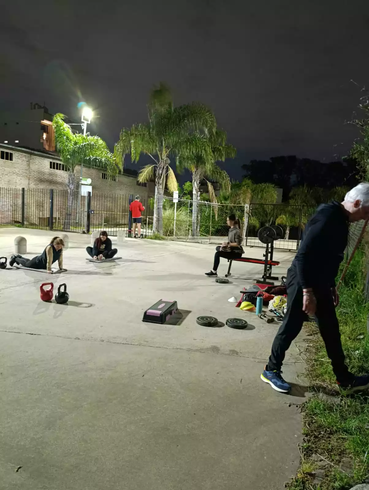 Entrenamiento grupal en Vicente López